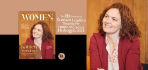 Read more about the article Empowering Change in the Energy Sector: Katrien Verwimp Stars in Women World Magazine as 10 Pioneering Women Leaders Shaping the Future of Green Hydrogen in 2024