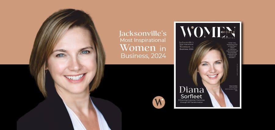 You are currently viewing Driving Cultural and Operational Transformation at CSX: Diana Sorfleet Stars in Women World Magazine as Jacksonville’s Most Inspirational Women in Business in 2024